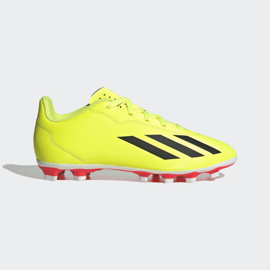 Adidas X Crazyfast Club FG Jeunesse Jaune Solaire