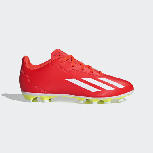 Adidas X Crazyfast Club FG Rouge/Blanc Jeunesse