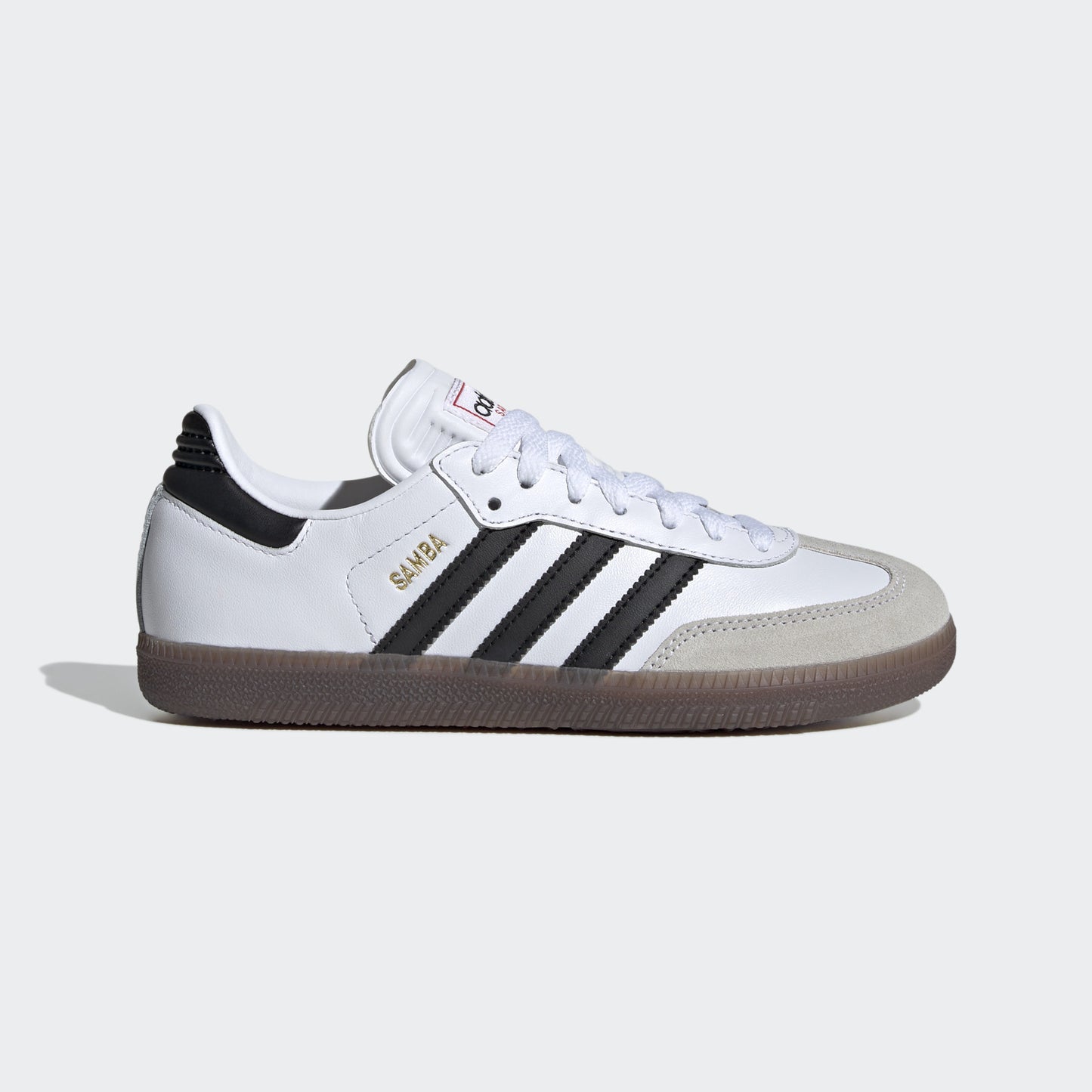 Chaussures d'intérieur Adidas Samba blanches pour jeunes