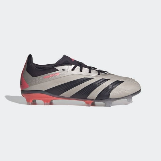 Chaussures de football Adidas Predator Elite FG Gris/Noir/Rouge Jeunesse