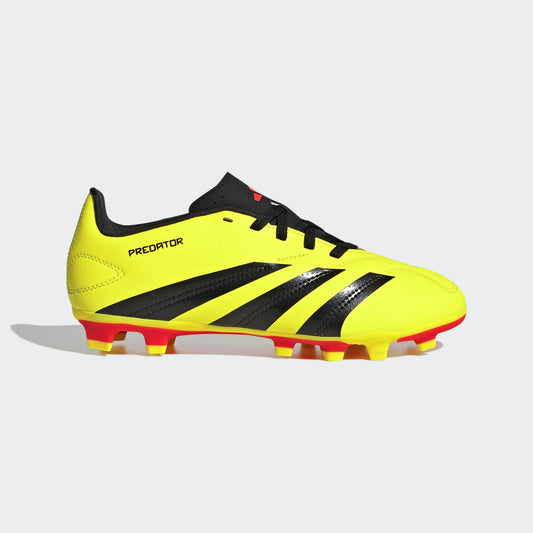 Adidas Predator Club FG Jaune/Noir/Rouge Jeunesse
