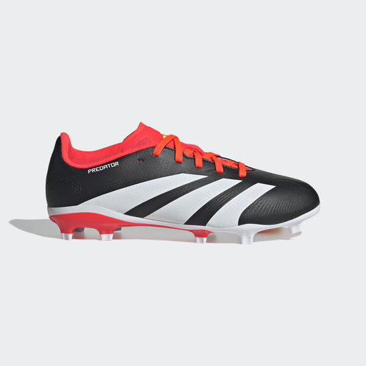Adidas Predator League FG Jeunesse Noir/Blanc/Rouge Solaire