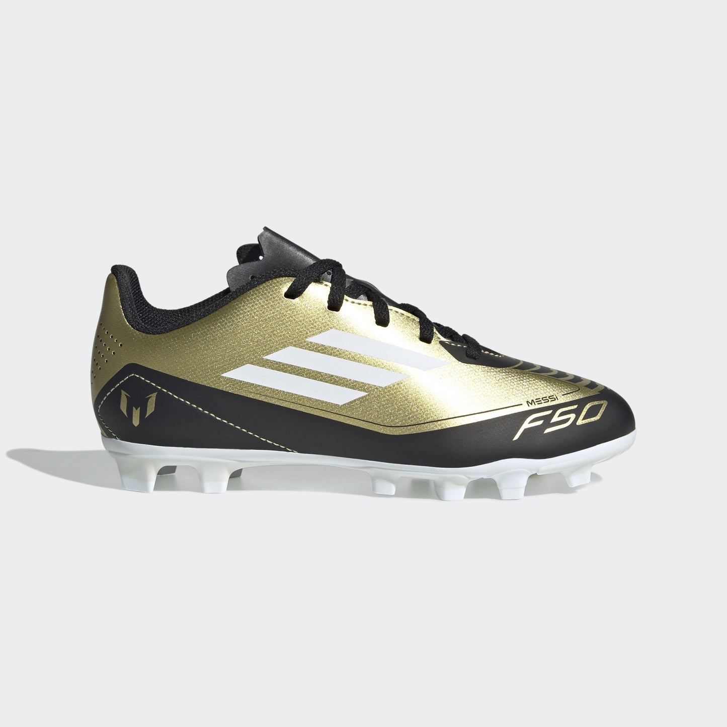 Adidas F50 Club Messi FG Or/Blanc/Noir Jeunesse