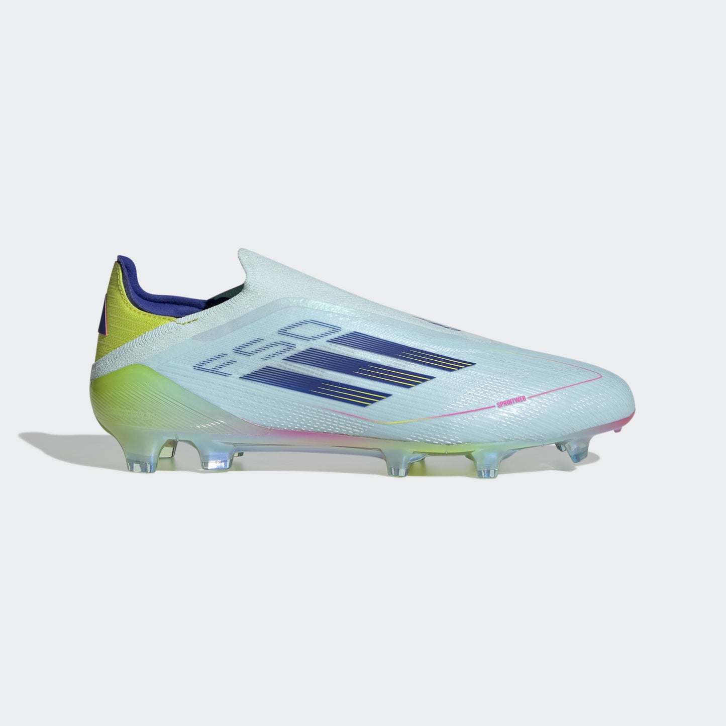 Adidas F50 Elite Laceless 99 Capsule FG Bleu/Bleu lucide/Jaune solaire