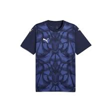 Maillot graphique Puma TeamUltimate bleu marine