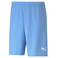 Short Puma TeamRise bleu clair
