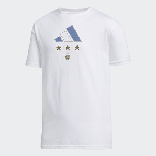 T-SHIRT 3 ÉTOILES ARGENTINE Jeunesse