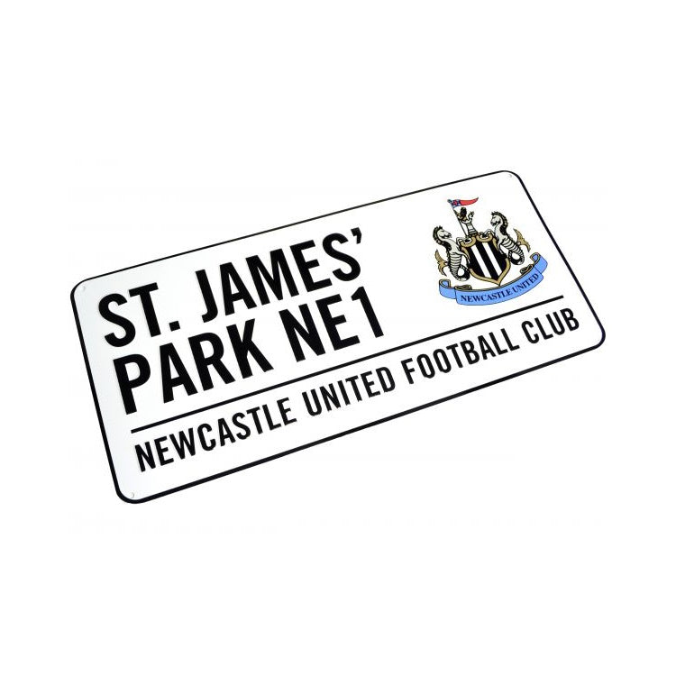 Panneau de rue de Newcastle United