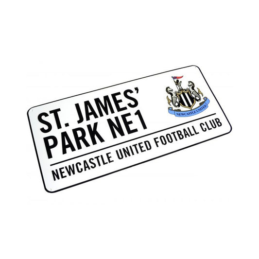 Panneau de rue de Newcastle United