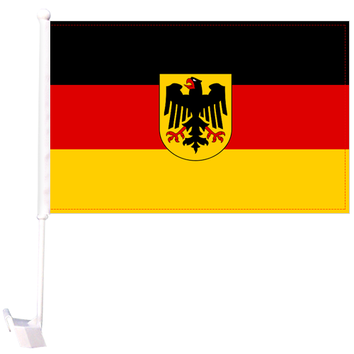 Drapeau de voiture allemand