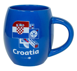 Tasse à thé Coupe du Monde de la FIFA Croatie