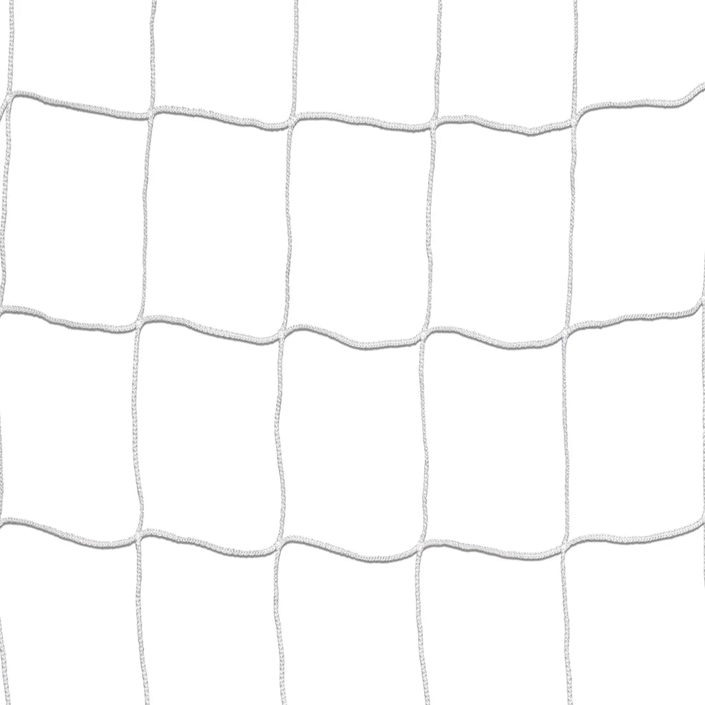 Kwik Goal Soccer Net - 6 1/2H x 18 1/2W x 0D x 6 1/2B, 120MM Mesh, 2.4MM Solid Braid Knotless