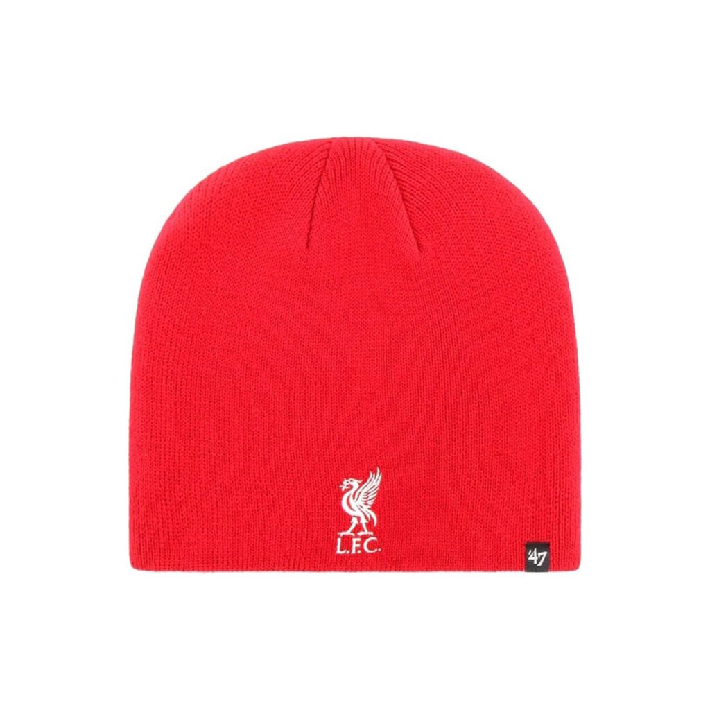 Liverpool 47 Red Crest Beanie