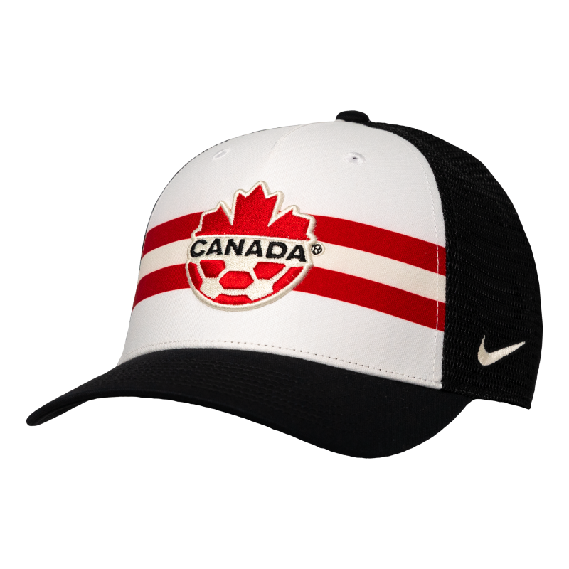 Nike Canada Trucker Cap Black/Striped/White