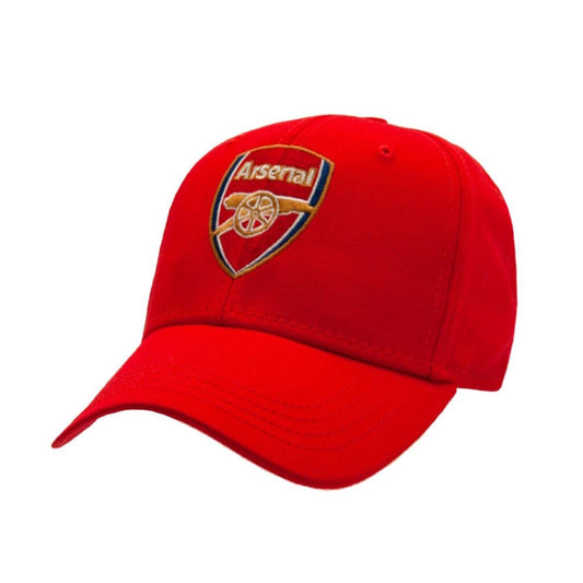 Casquette de baseball rouge avec écusson du club d'Arsenal