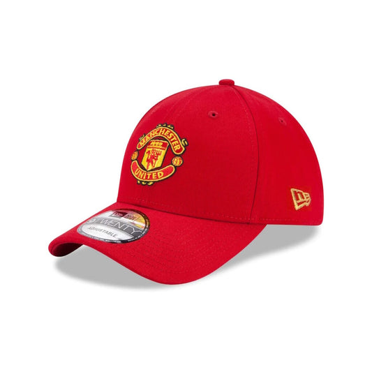 Casquette de baseball New Era 9Twenty rouge Manchester United