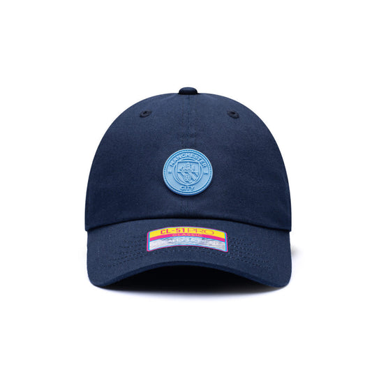 Casquette ajustable classique Manchester City Casuals bleu marine