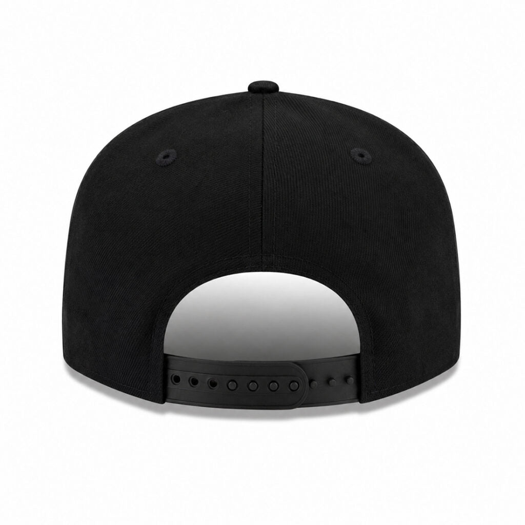 Manchester United New Era 9Fifty Black Flat Peak Snapback Hat