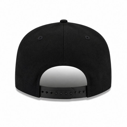 Manchester United New Era 9Fifty Black Flat Peak Snapback Hat