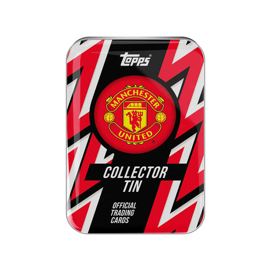 Topps Manchester United 2025-26 Collectors Tin Set (35 Cards)