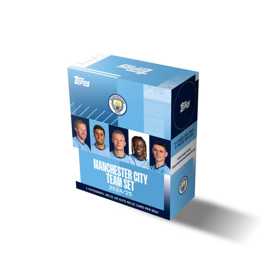 Coffret de 30 cartes Manchester City Topps 2024/25
