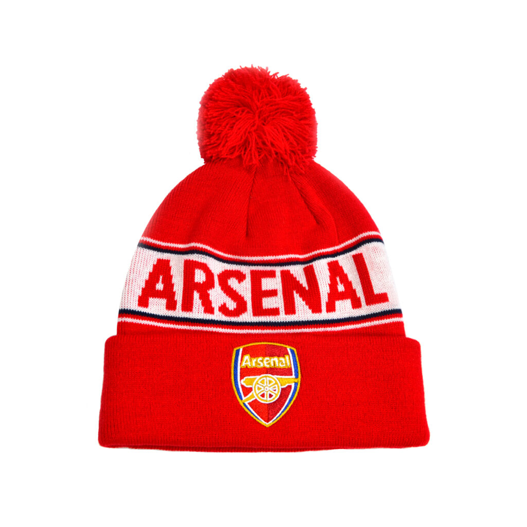 Arsenal Pom Beanie