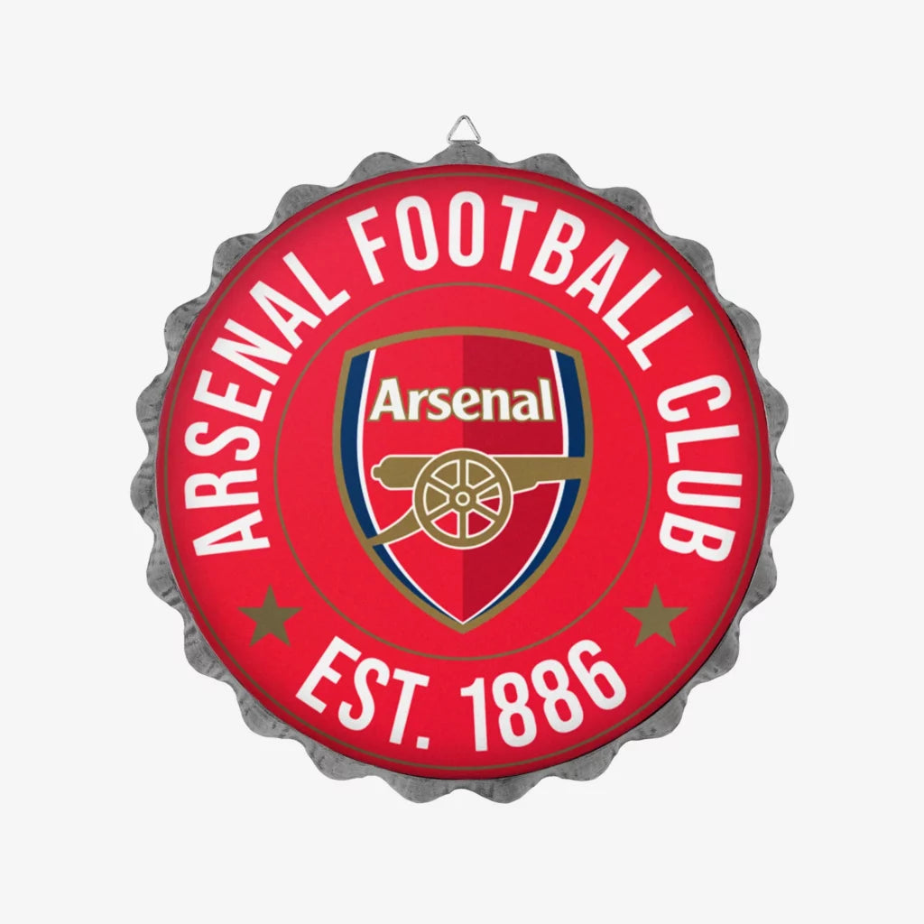Panneau de capsule de bouteille d'Arsenal