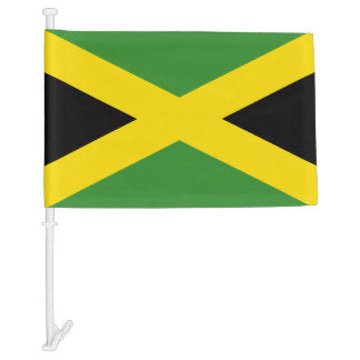 Drapeau de voiture de la Jamaïque