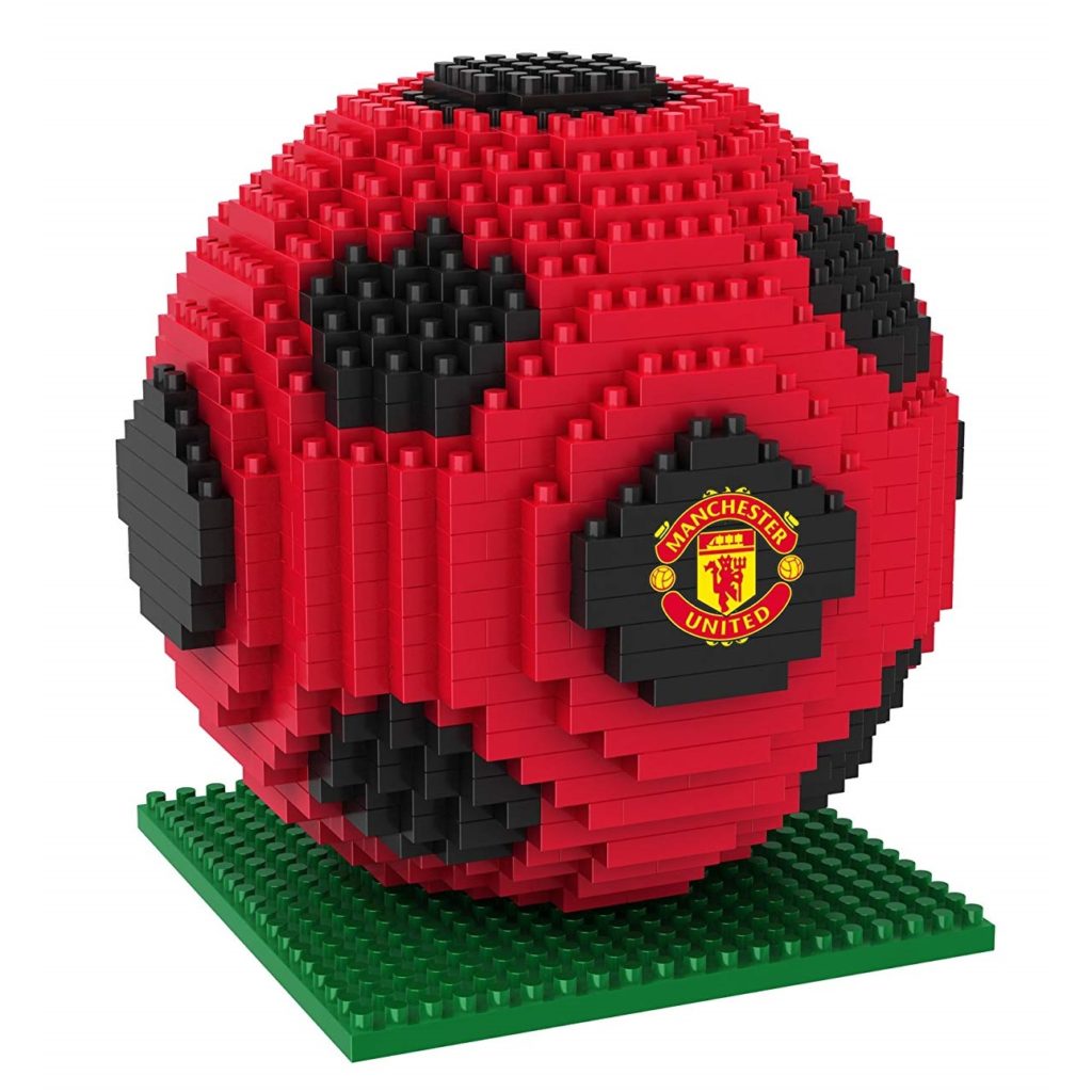 Manchester United BRXLZ 3D Soccer Ball Construction Kit (687 Pieces)