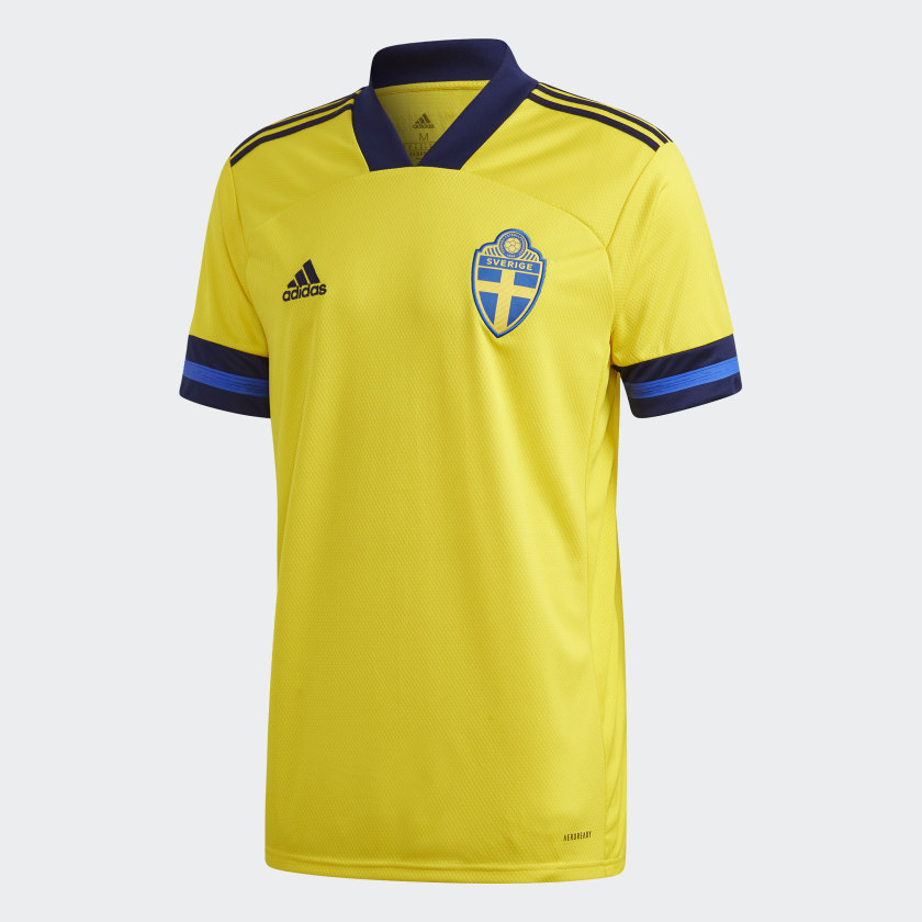 Adidas Sweden 20/21 Home Jersey