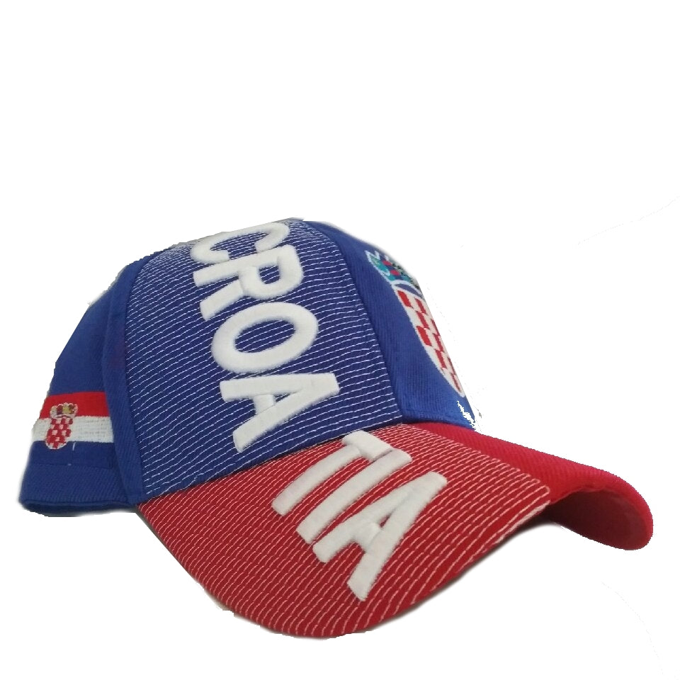 Croatia 3D Cap