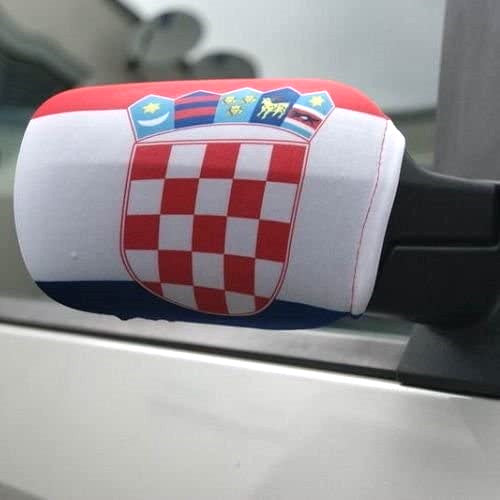 Drapeaux de rétroviseurs de voiture croates
