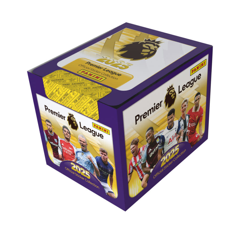 24/25 Panini Premier League Stickers 50-Pack Box (5 per pack)