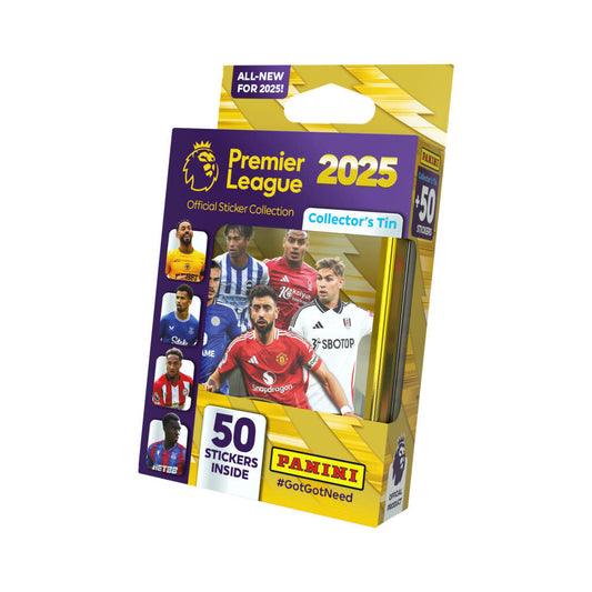 Boîte de 50 autocollants Panini Premier League (24/25)