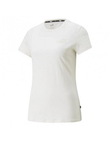 Puma ESS+ Embroidery T-Shirt Women's White
