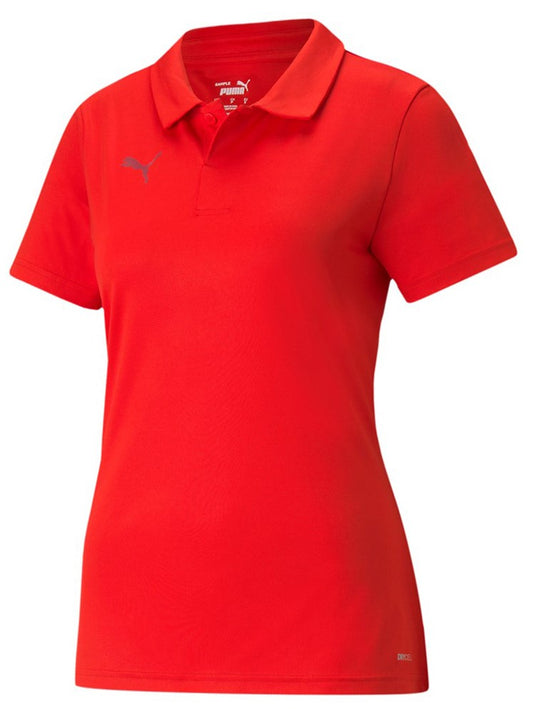 Polo Puma TeamLiga Sideline rouge pour femme