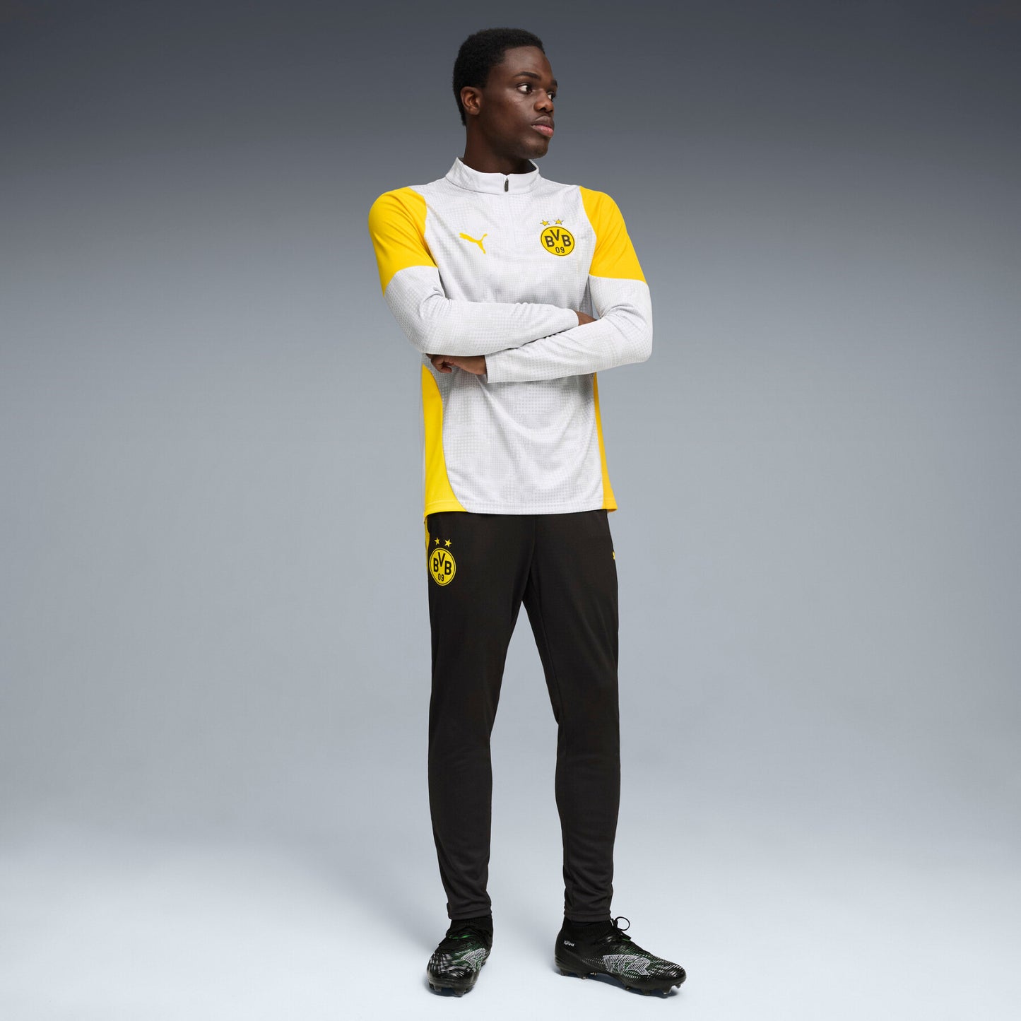 Haut d'entraînement Puma Borussia Dortmund 1/4 Zip