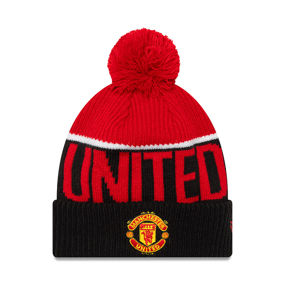 Bonnet à pompon sport New Era 1878 de Manchester United