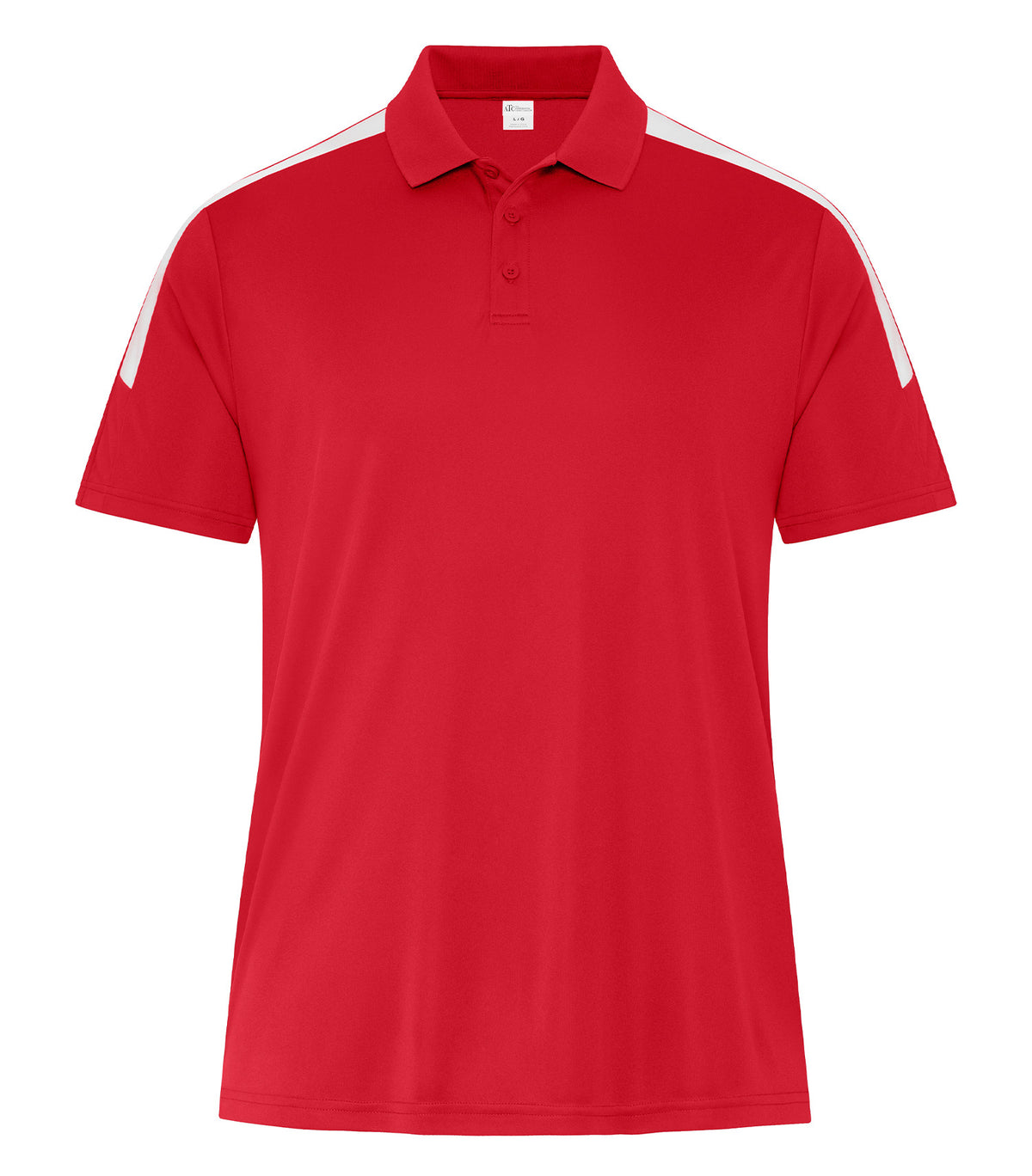 ATC Pro Club Polo True Red/White