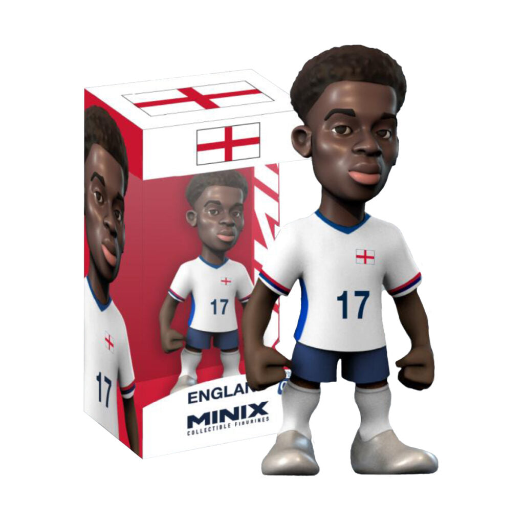 England Bukayo Saka World Cup 2026 Minix Figurine (4.75″)