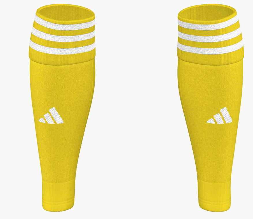 Adidas Sock Sleeves Striped Yellow/White
