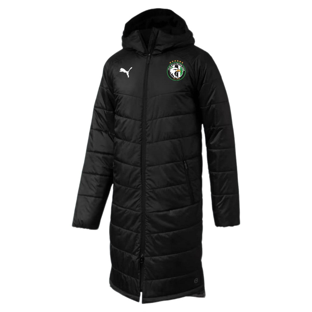 Erin Mills Puma Liga Sideline Bench Jacket Long Black