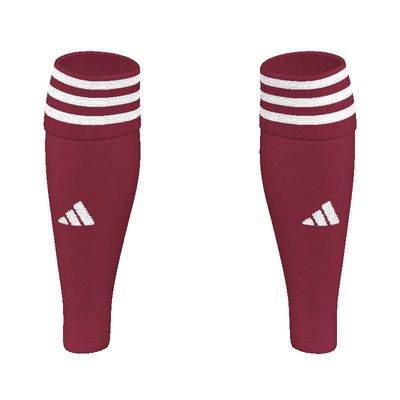 Manchons chaussettes Adidas rayés rouge/blanc