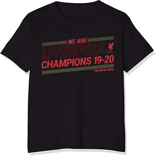 T-shirt Liverpool Champions 19-20 SR4073A