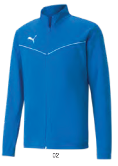 Veste d'entraînement Puma TeamRise Poly bleu électrique