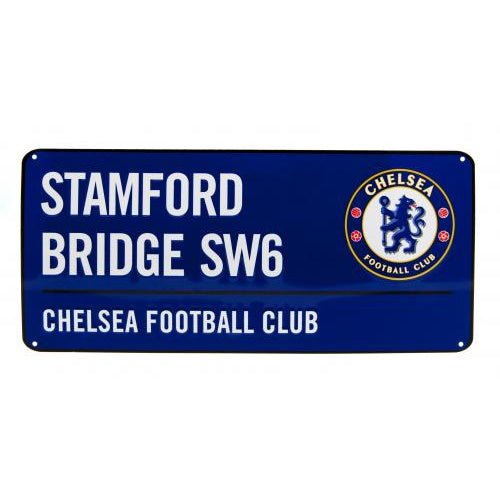 Panneau de rue bleu Chelsea Stamford Bridge SW6
