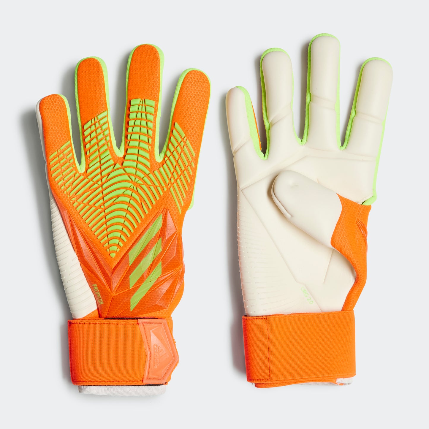Gants de gardien de but Predator Edge Competition orange/jaune/blanc
