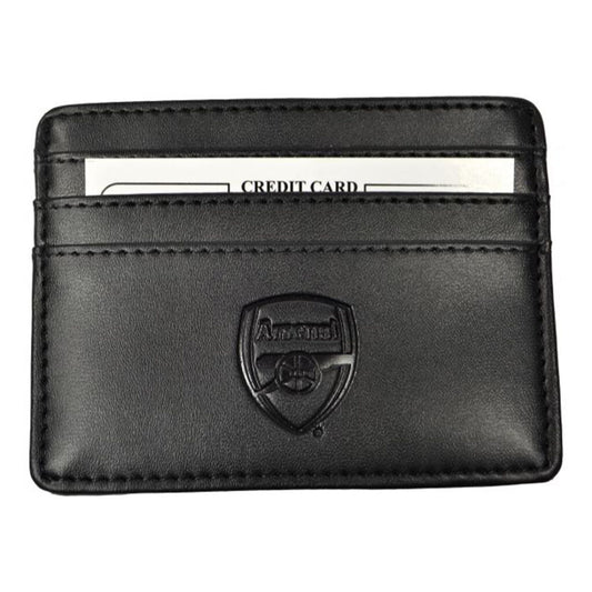 Portefeuille en cuir synthétique gaufré Arsenal