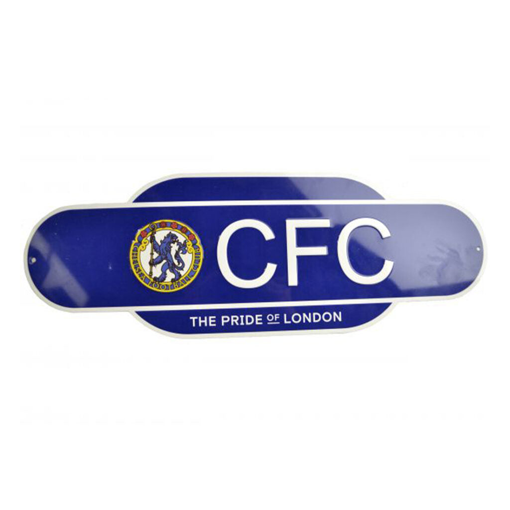 Chelsea Retro Embossed Street Sign