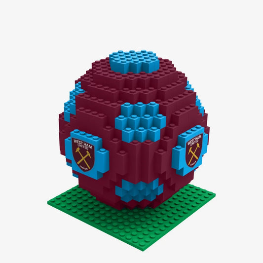 Kit de construction de ballon de football 3D West Ham BRXLZ XL (261 pièces)